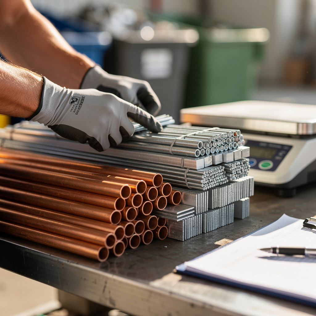 Scrap Metal Recycling Inc professional team providing honest, fair-price metal recycling services in Pompano Beach